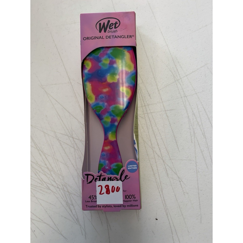 Wet Brush Original Detangler Hair Brush for All Hair Types Colorwash Stripes NEW - Picture 5 of 5